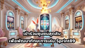 เข้าร่วมชุมชนสุดลับ เพื่อพัฒนาทักษะการเล่น Sprint89-14